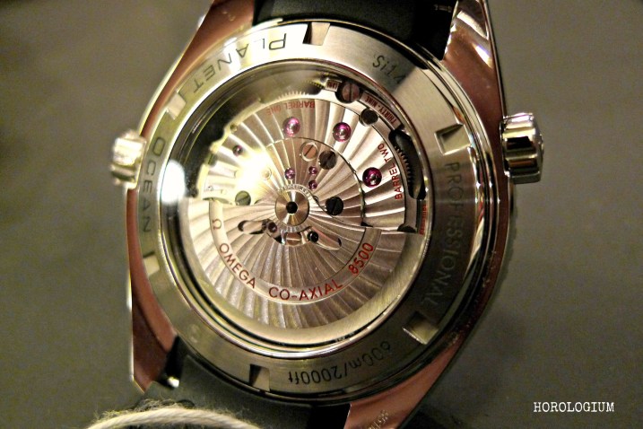 Omega Planet Ocean caseback